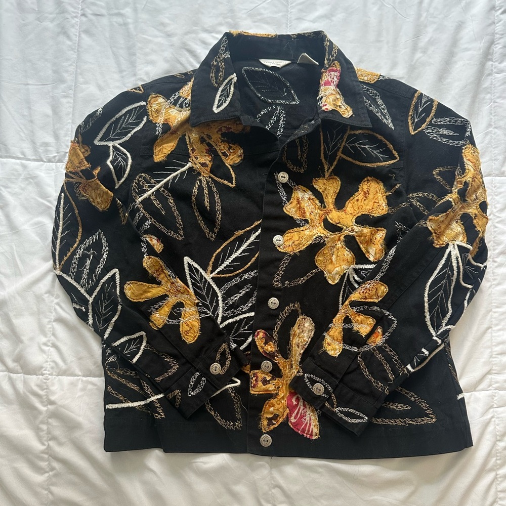 Vintage patchwork jacket - image 2